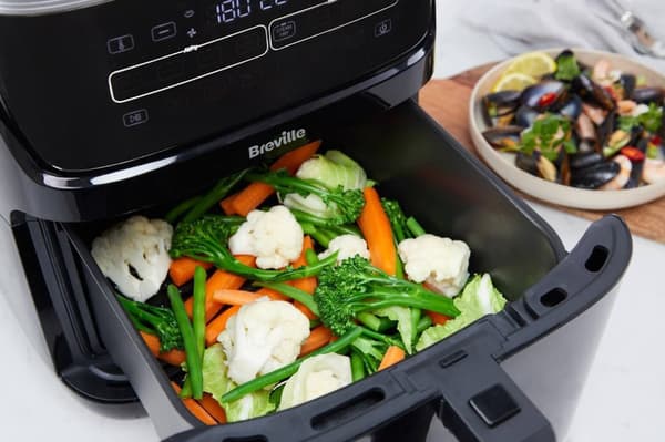 Breville VDF133X Oljefri Ångfritös