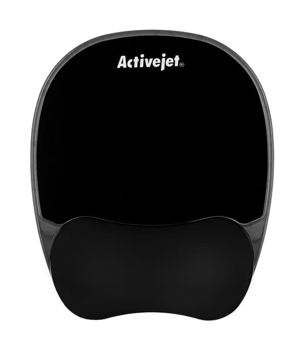 Activejet sort gelmusemåtte