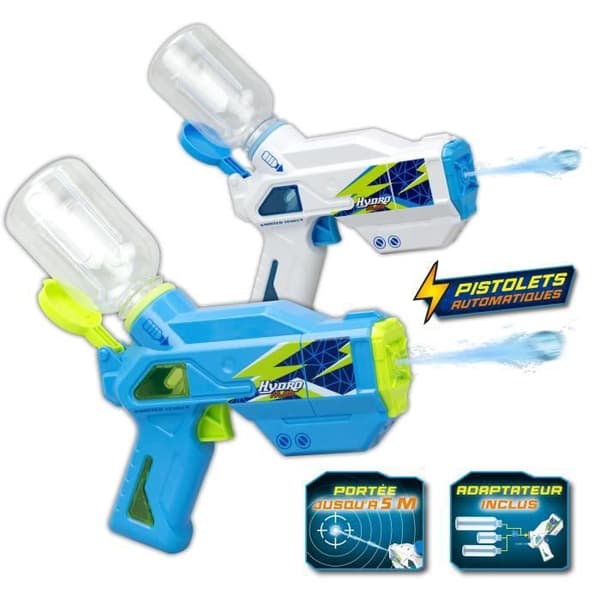 Elektronisk vattenpistol - SILVERLIT - HYDROMAD MINI BLASTER PACK 2 - Från 8 år