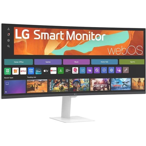 Böjd PC-skärm - LG - 34" - 100Hz - VA-panel - 5ms