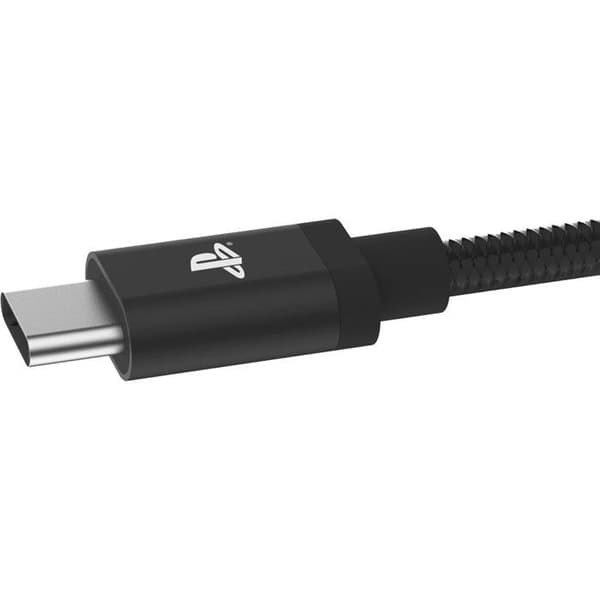 Hori USB-A til USB-C opladningskabel - PlayStation til PS5 DualSense Controller - 5V/3A - 3 meter lang - Sort