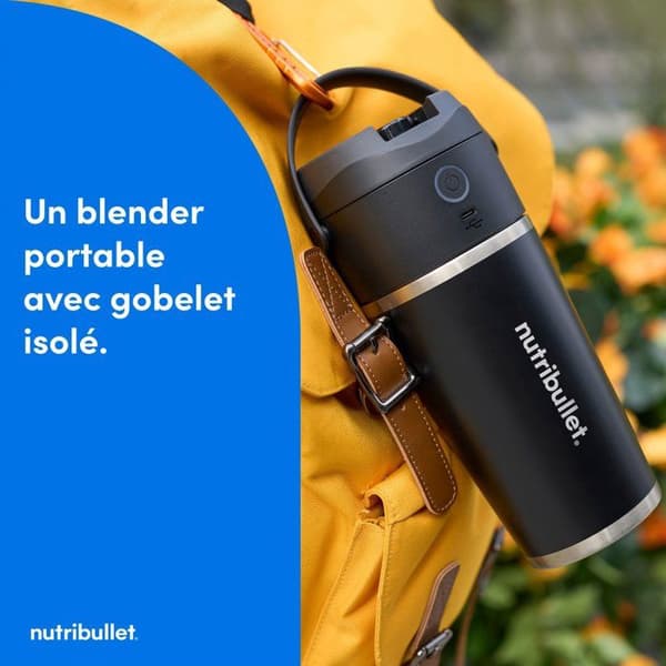 Mixer - NUTRIBULLET - Flip - NBP106B - Svart