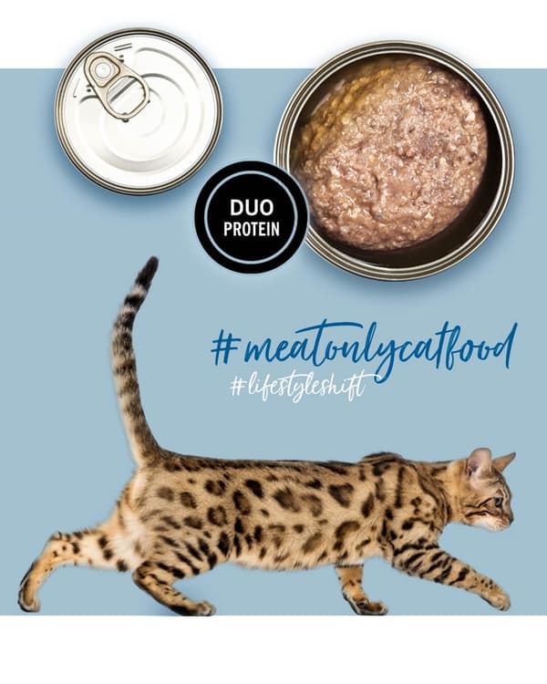 3COTY Kalkun med kylling - vådfoder til katte - 80 g
