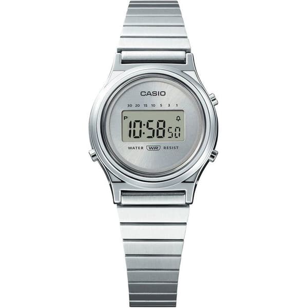 Klocka - CASIO - LA700WE - Unisex - Vit - Kvarts - Digital