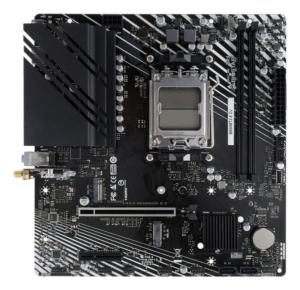 Biostar B850MT2-E DJ bundkort AMD B850 Socket AM5 micro ATX