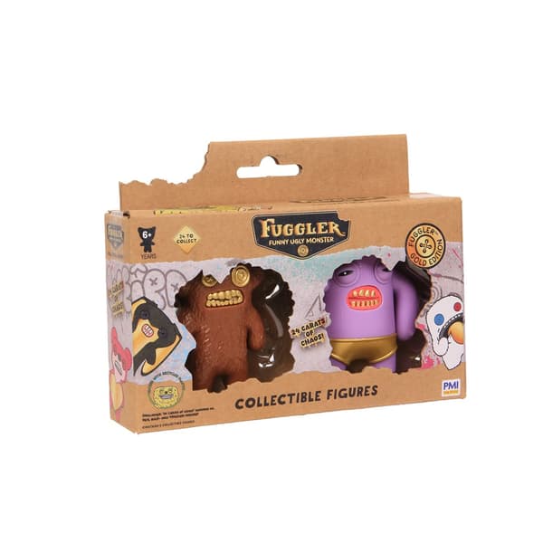 FUGGLER S3 GULDUTGÅVA FIGURER - 2-PACK (ASSORTERADE)