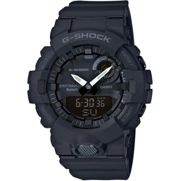 Klocka - CASIO - G-Shock G-SQUAD - Herr - Svart - Bluetooth Smart - Stötsäker