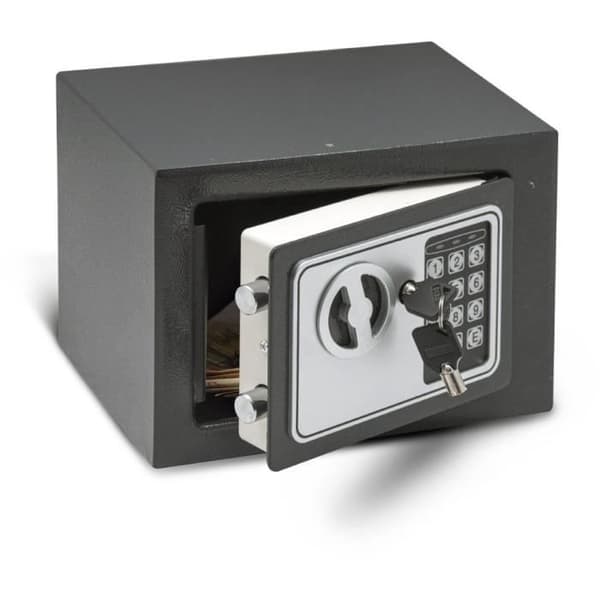 ELEM TECHNIC Elektronisk sikkerhedsskab 2,9 L 17x23x17 cm