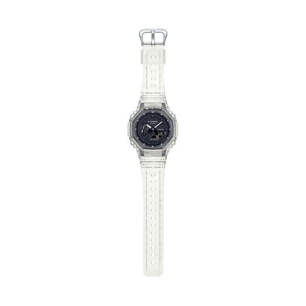 G-SHOCK Ur - CASIO - Stødsikker - Multifunktionel - Transparent hvid