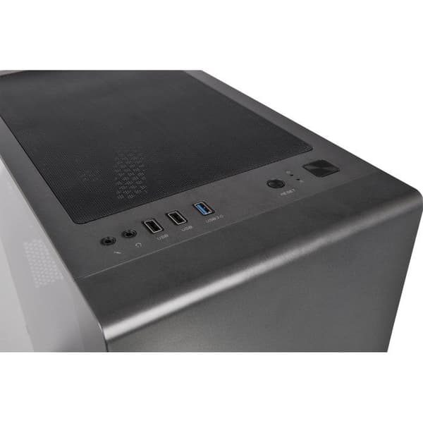 THERMALTAKE S100 Sort - Boks uden strømforsyning - Minitower - Micro-ATX størrelse