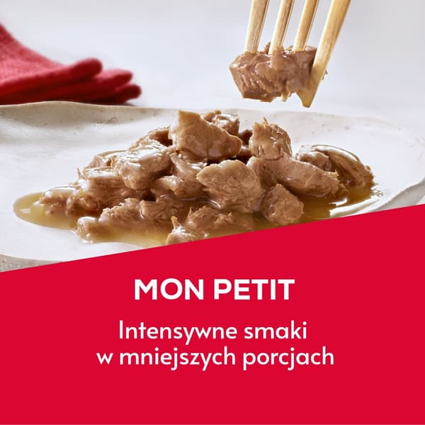GOURMET Mon Petit köttblandning - våtfoder för katter - 6 x 50 g