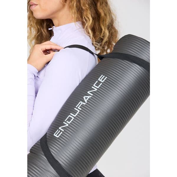 Yogamatta - ENDURANCE - 4 mm - Svart