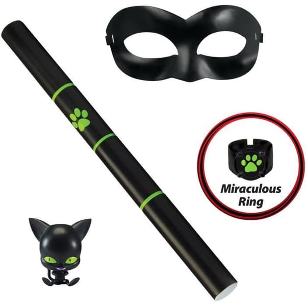 BANDAI - Mirakulös Transformationsset - Svart Katt