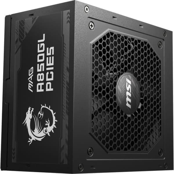 MSI PC MAG A850GL PCIE5 - 850W 80+ Modulär Guld
