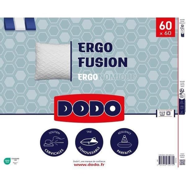 DODO - Kudde - ERGO FUSION - 60 x 60 cm