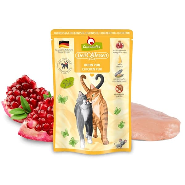 GRANATAPET DeliCATessen Kyckling - våtfoder för katter - 85 g