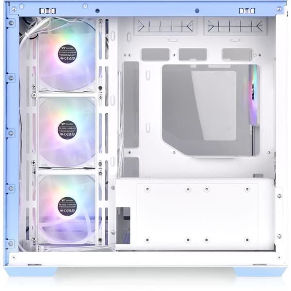 PC-chassi - THERMALTAKE - View 380 TG ARGB Hydrangea Blue - Midi Tower - ATX - Härdat glas - Blå