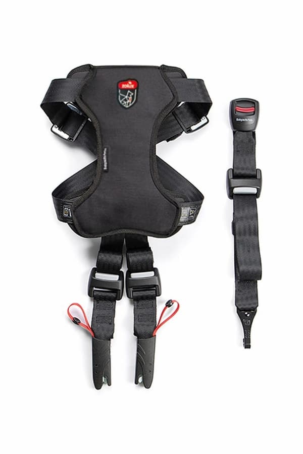 ZOLUX Travel Safe S sort - hundesele