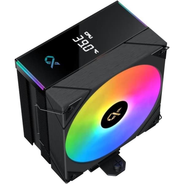 CPU-køler - XIGMATEK AK4 Digital - AMD AM5/AM4 - 1x 120 mm ARGB-blæser - Sort