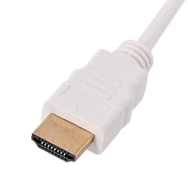 SAVIO HDMI (han) til VGA (hun) adapter hvid CL-201