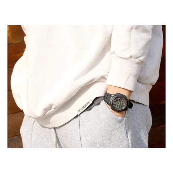 Ur - CASIO - WS-1800 - Unisex - Sort - Quartz - Digitalt