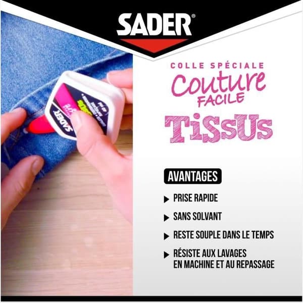 SADER Limflaska Färdiga Fållar - 40ml - 30242290