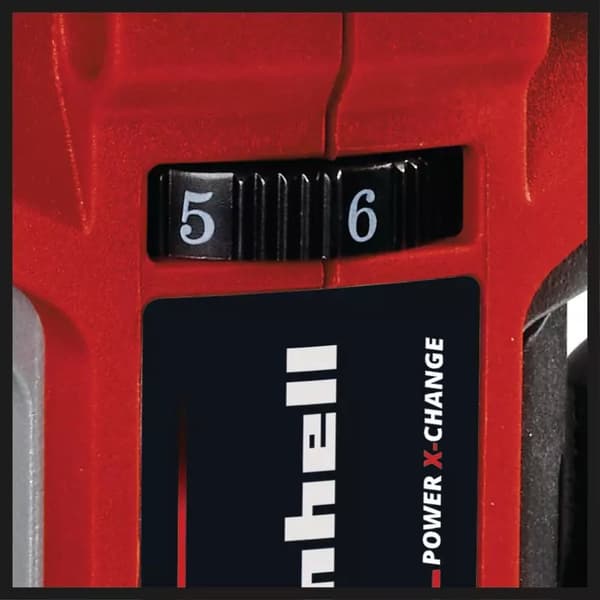 Einhell TP-RO 18 Sæt Li BL Sort, Rød, Sølv 30000 RPM