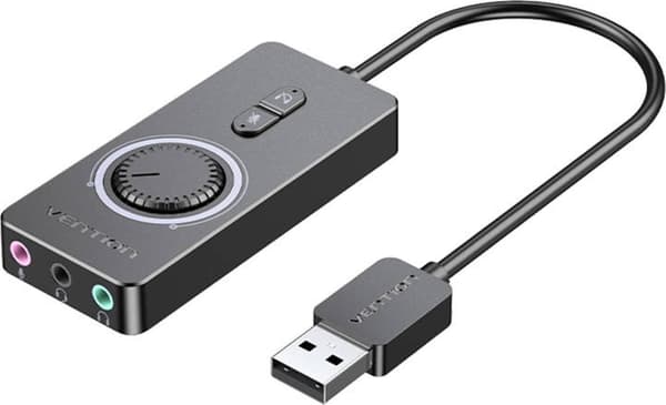Vention 1m USB 2.0 eksternt lydkort