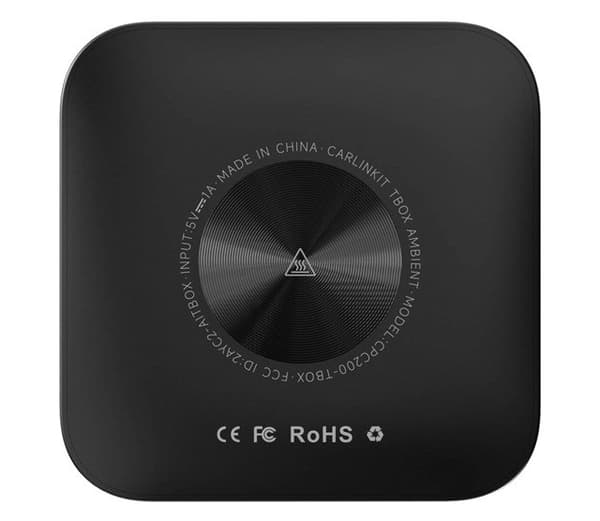 CarlinKit CPC200-Tbox Ambient Trådløs adapter Sort