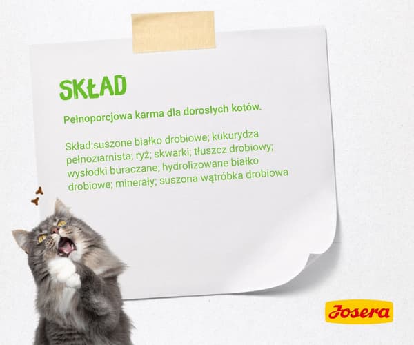 Josera SensiCat tørfoder til katte 2 kg voksen lever