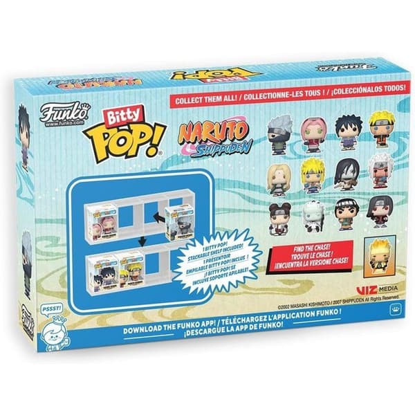 Funko Bitty POP! - Naruto Shippuden Team 2 - 4-pack - Vinyl