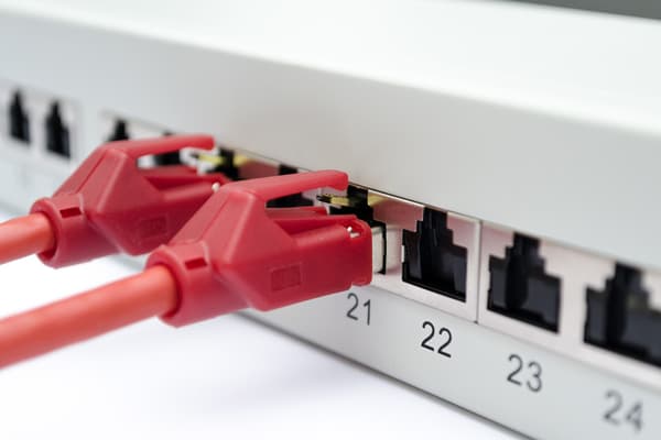 Digitus CAT 6A, klass EA patchpanel, skärmad