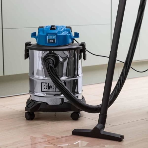 V20 våd- og tørstøvsuger - 1300 W - 20L rustfri ståltank - SCHEPPACH