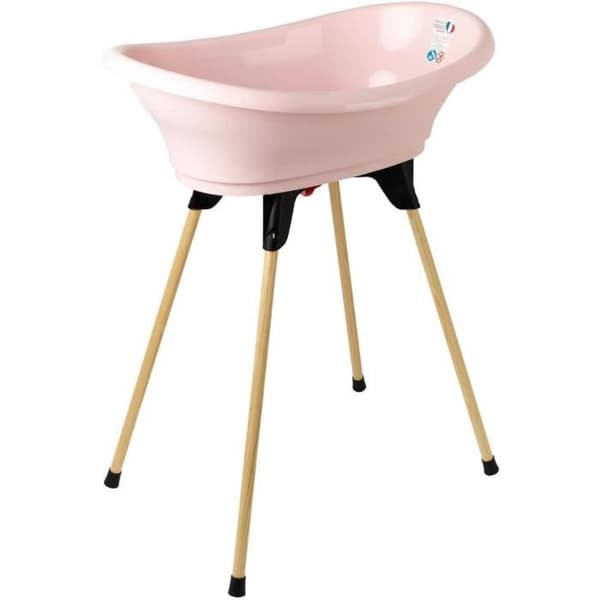 THERMOBABY Vasco -kylpy - puuteripinkki