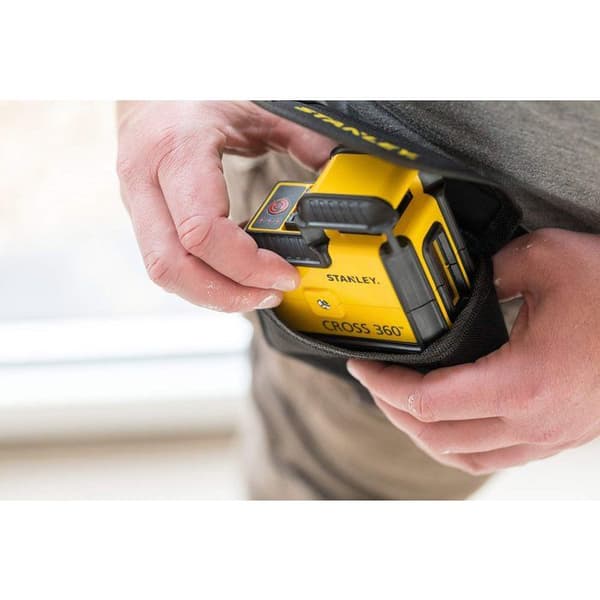 360° Lasernivåset + Stativ - STANLEY - STHT77640-1 - Röd