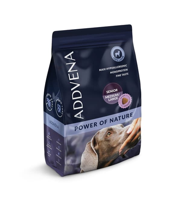 ADDVENA Power of Nature Senior Medium/Large Lam - tørfoder til hunde - 2,5 kg