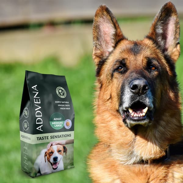 ADDVENA Taste Sensations Adult Medium/Stor Kalkun - tørfoder til hunde - 10 kg