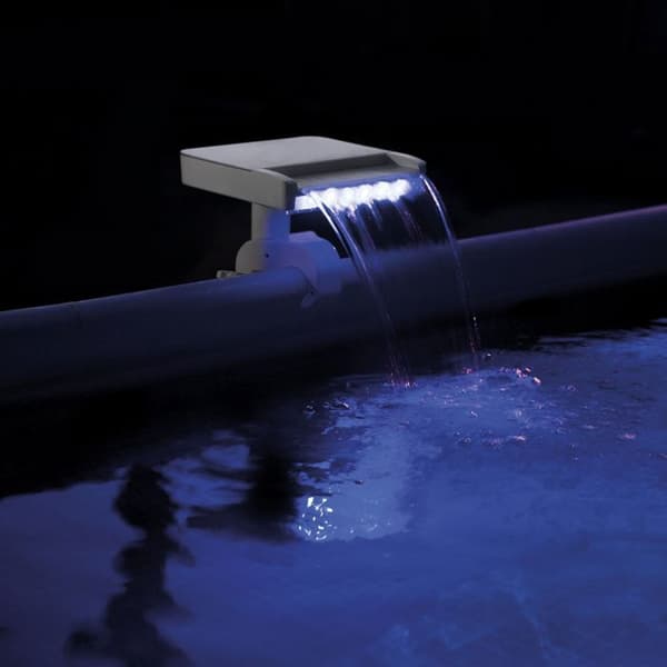 INTEX LED poolkaskade til Intex rørformet pool