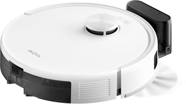 Robotstøvsuger og moppe - MOVA E20S PRO - 13000 Pa - 330 ml - Hvid