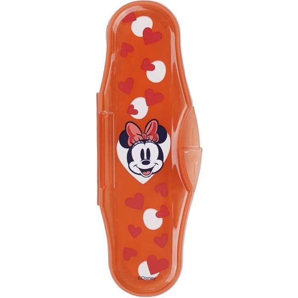 SÆT MED 2 SKEER MED BÆREPOSE MINNIE COLLECTOR