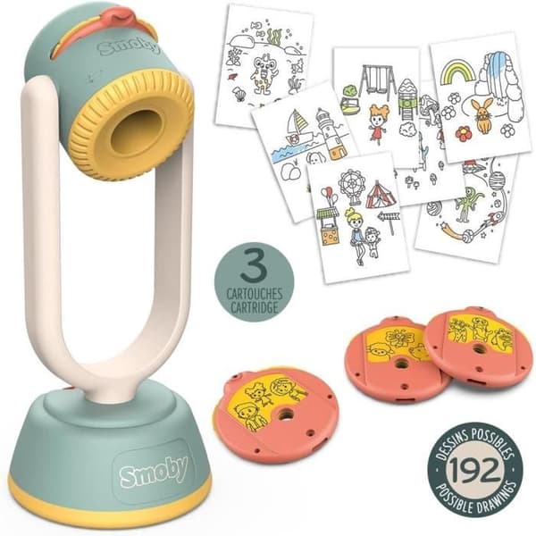 SMOBY - Ritprojektor - från 4 år