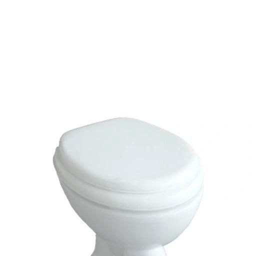 Pehmeä WC-istuin läpällä