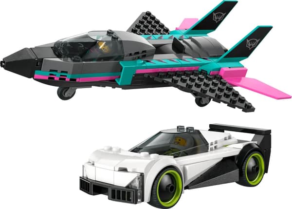 LEGO CITY 60489 Jetplan mot Bil