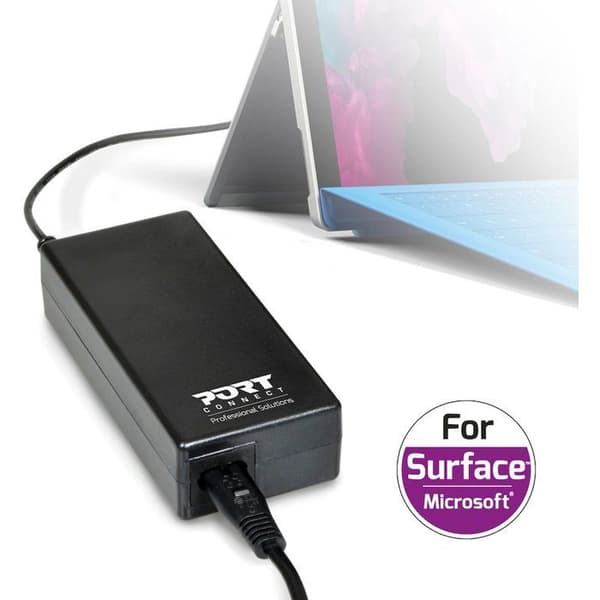 PC-strømforsyning - PORT Designs - 60 W - Microsoft Surface