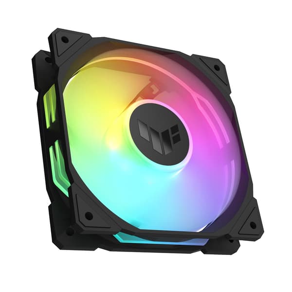 ASUS TUF Gaming TR120 ARGB Reverse 3-i-1 Blæser, Sort