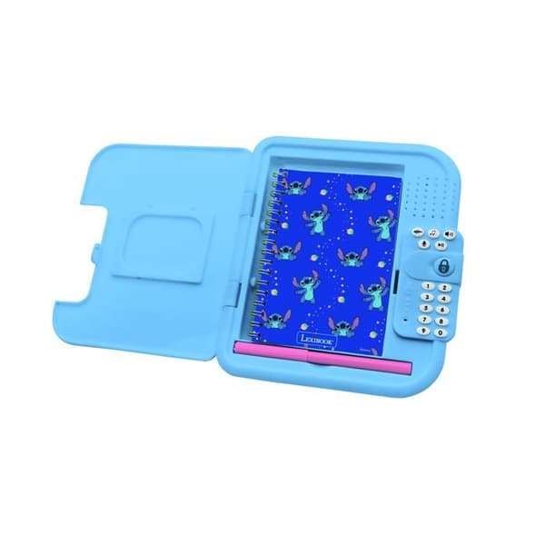 Stitch elektronisk dagbok med 4 siffror och säkerhet