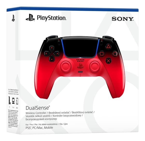 Sony DualSense Svart, Röd Bluetooth/USB Gamepad Analog/Digital PlayStation 5