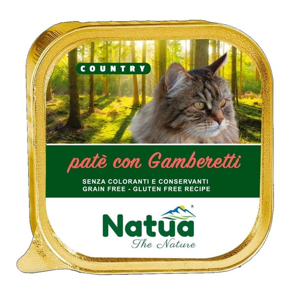 NATUA Country Shrimp - vådfoder til katte - 100 g