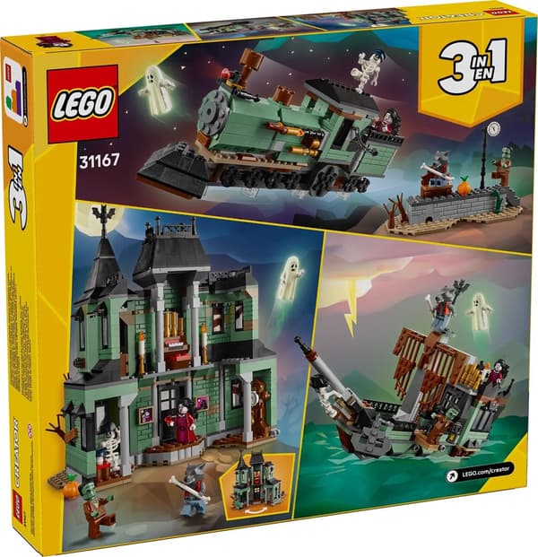 LEGO CREATOR 3 I 1 31167 Spökgård