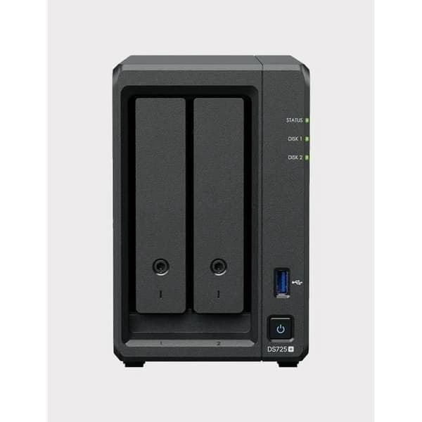 NAS-server - SYNOLOGY - DS225+ - 2 båse - 2 GB RAM